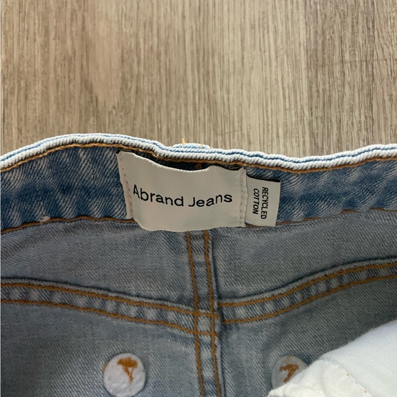 abrand blue a-line y2k style mini short skirt size 26 small - Picture 4 of 5